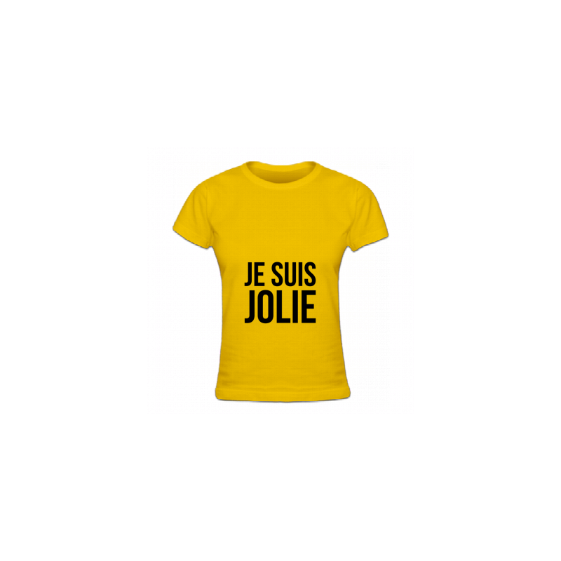 Tshirt je suis jolie pour femmes